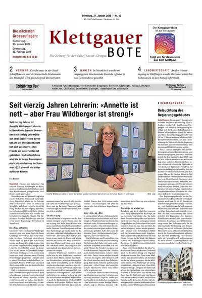 Klettgauer Bote 2026-01-27