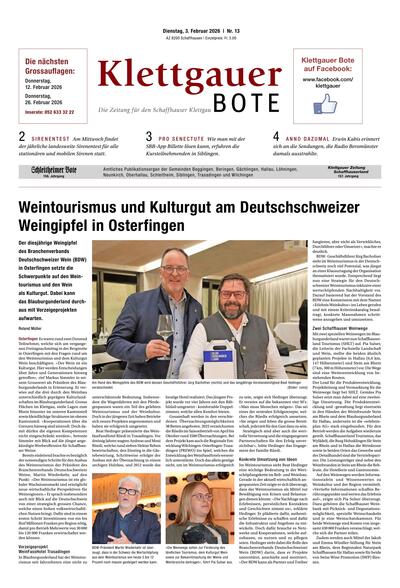 Klettgauer Bote 2026-02-03
