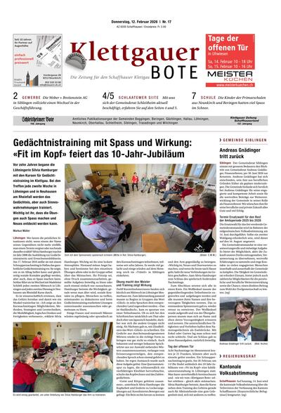 Klettgauer Bote 2026-02-12