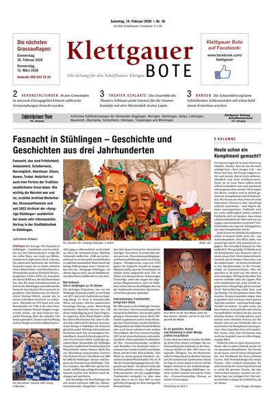 Klettgauer Bote 2026-02-14