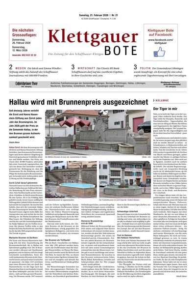 Klettgauer Bote 2026-02-21