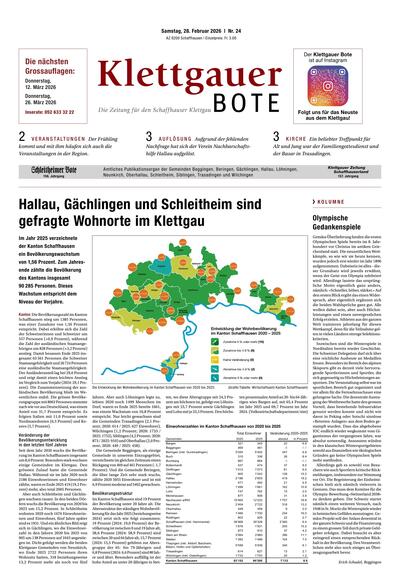 Klettgauer Bote 2026-02-28