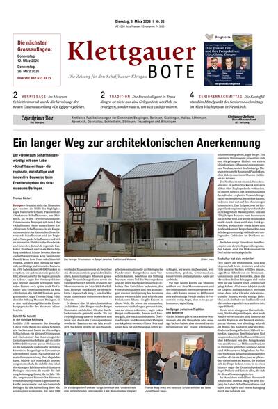Klettgauer Bote 2026-03-03