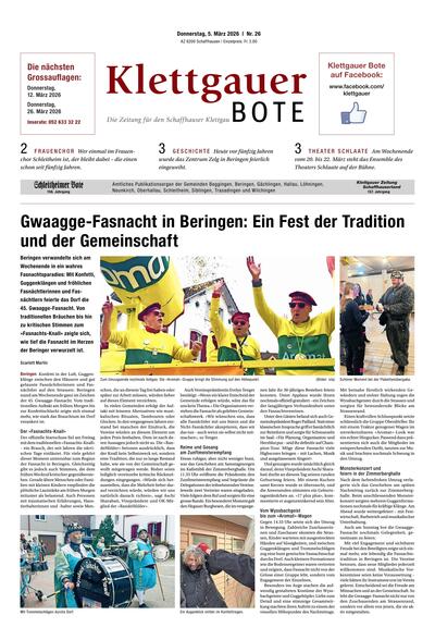 Klettgauer Bote 2026-03-05