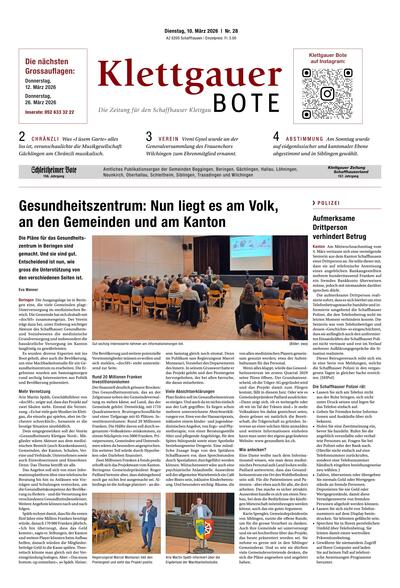 Klettgauer Bote 2026-03-10