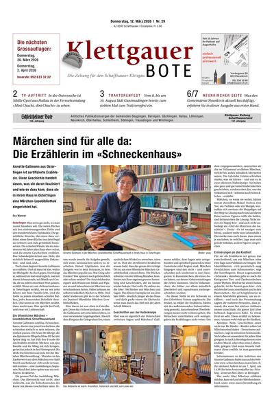 Klettgauer Bote 2026-03-12