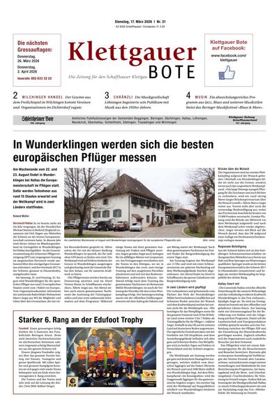 Klettgauer Bote 2026-03-17