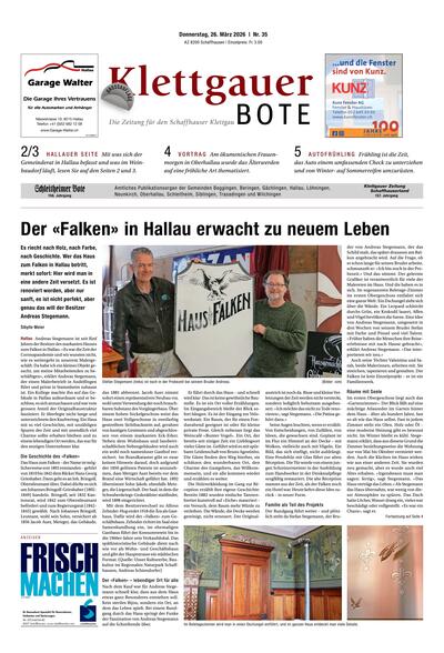 Klettgauer Bote 2026-03-26