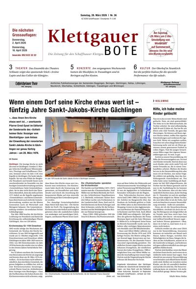 Klettgauer Bote 2026-03-28