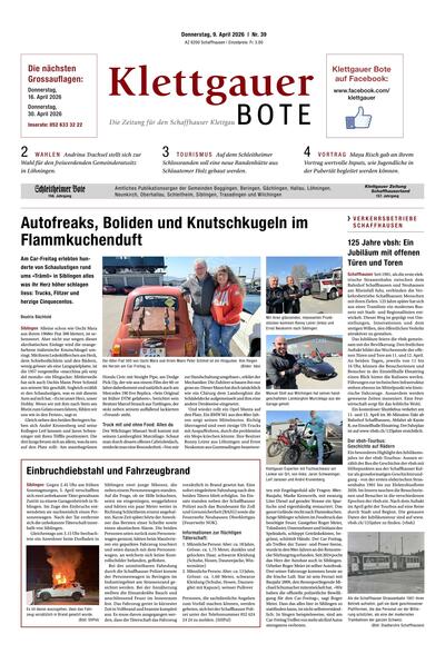Klettgauer Bote 2026-04-09