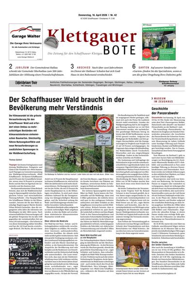 Klettgauer Bote 2026-04-16