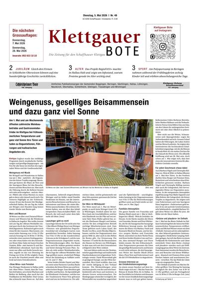 Klettgauer Bote 2026-05-05