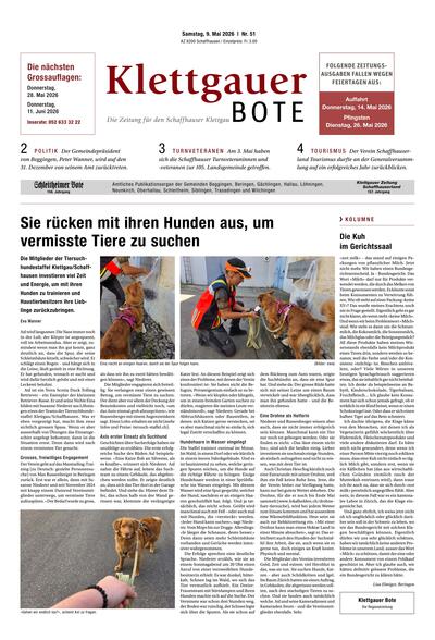 Klettgauer Bote 2026-05-09