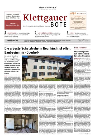 Klettgauer Bote 2026-05-19