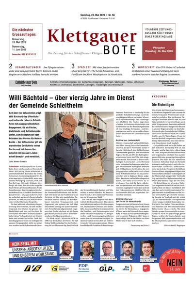 Klettgauer Bote 2026-05-23