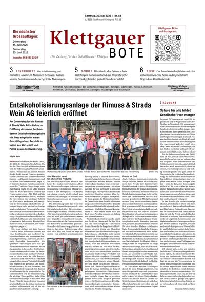 Klettgauer Bote 2026-05-30