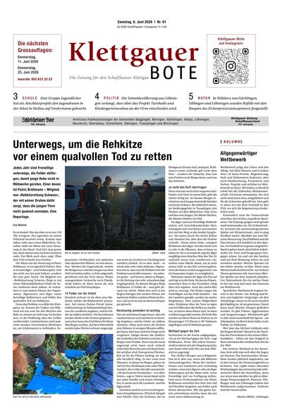 Klettgauer Bote 2026-06-06