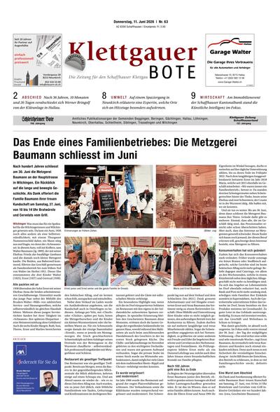 Klettgauer Bote 2026-06-11