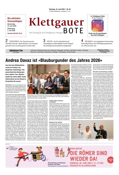Klettgauer Bote 2026-06-16