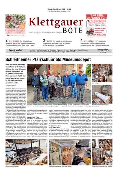 Klettgauer Bote 2026-06-18