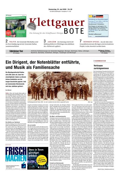 Klettgauer Bote 2026-06-25
