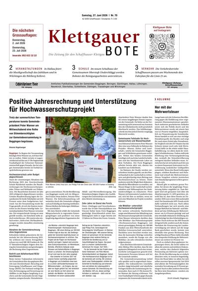Klettgauer Bote 2026-06-27