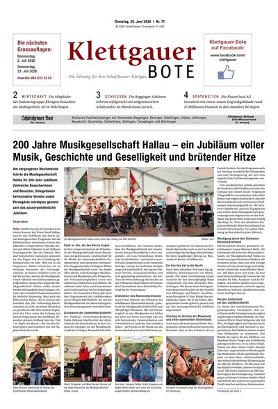 Klettgauer Bote 2026-06-30