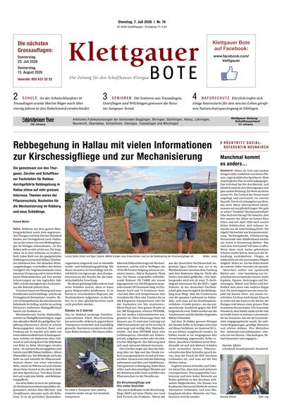Klettgauer Bote 2026-07-07