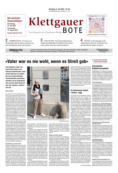 Klettgauer Bote 2026-07-21