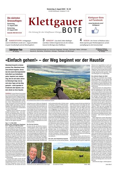 Klettgauer Bote 2026-08-06