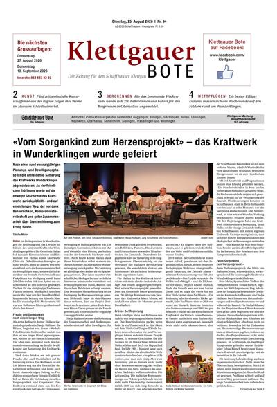 Klettgauer Bote 2026-08-25