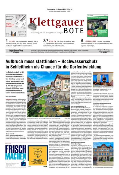 Klettgauer Bote 2026-08-27
